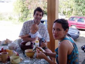 Vincent, Andréa-Luz et Théophile